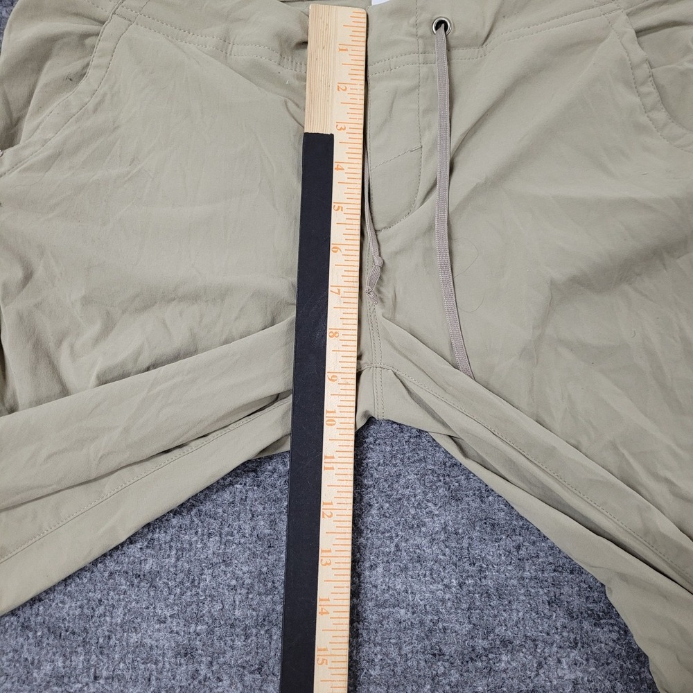 Columbia Pants Womens Size 10 Tan Hiking Outdoor Stretch Drawstring Regular - Picture 3 of 9
